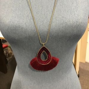 Tassel necklace